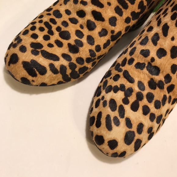 J. Crew Sadie Ankle Boots in Leopard Calf Hair - Picture 6 of 10